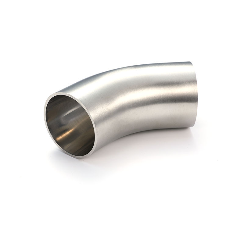 45° Long Welded Elbow DIN Sanitary Stainless Steel Pipe Fitting
