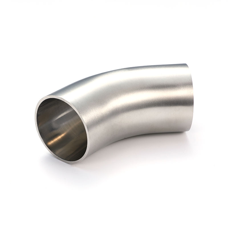 45° Long Welded Elbow SMS Sanitary Stainless Steel Pipe Fitting