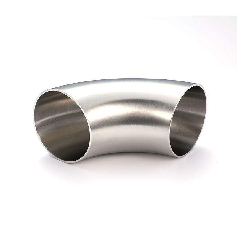90° Welded Elbow DIN Sanitary Stainless Steel Pipe Fitting 90° Welded Elbow DIN Sanitary Stainless Steel Pipe Fitting