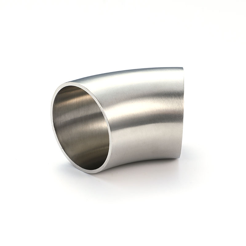 45° Welded Elbow DIN Sanitary Stainless Steel Pipe Fitting 45° Welded Elbow DIN Sanitary Stainless Steel Pipe Fitting