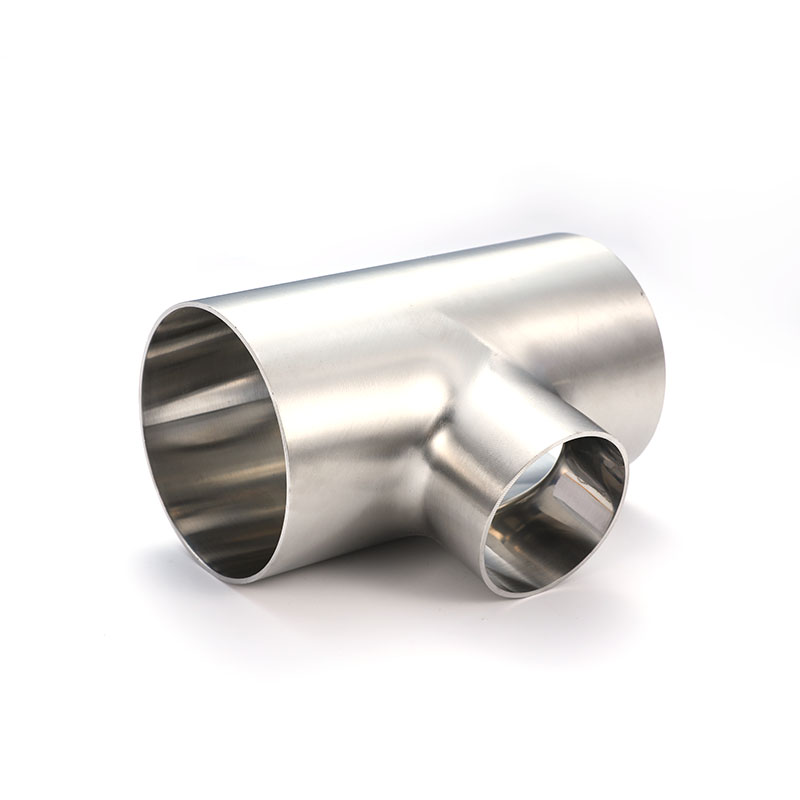 Short Welded Tee DIN Sanitary Stainless Steel Pipe Fitting Short Welded Tee DIN Sanitary Stainless Steel Pipe Fitting