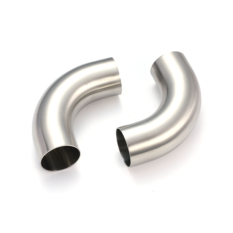 90° Long Welded Elbow SMS Sanitary Stainless Steel Pipe Fitting