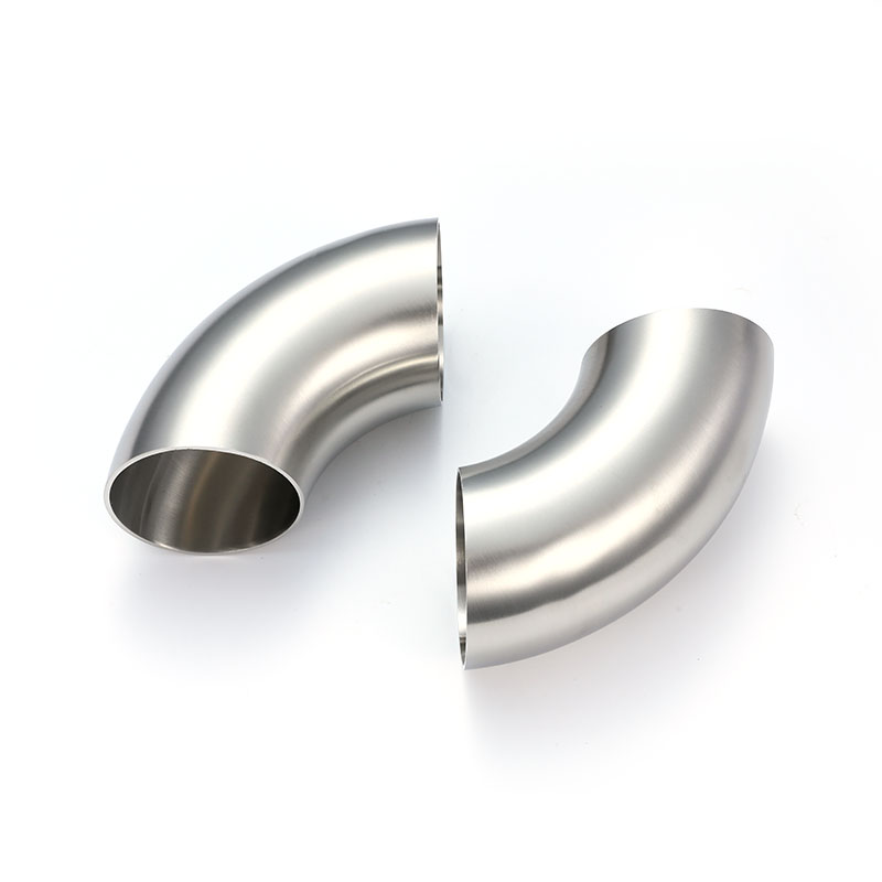 90° Welded Elbow SMS Sanitary Stainless Steel Pipe Fitting