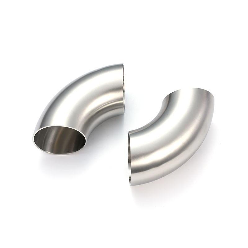 90° Welded Elbow DIN Sanitary Stainless Steel Pipe Fitting