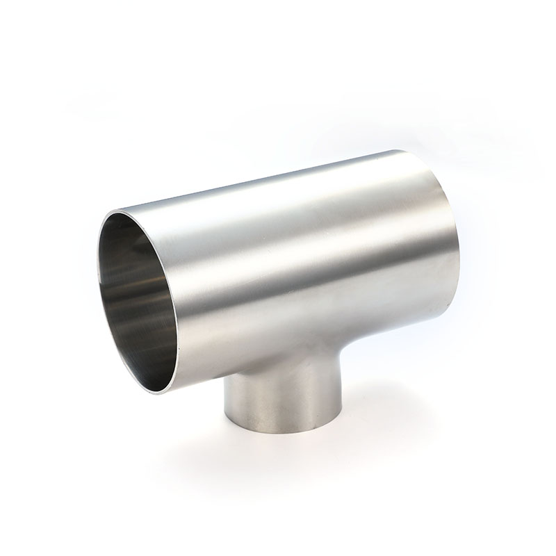 Short Welded Tee DIN Sanitary Stainless Steel Pipe Fitting Short Welded Tee DIN Sanitary Stainless Steel Pipe Fitting