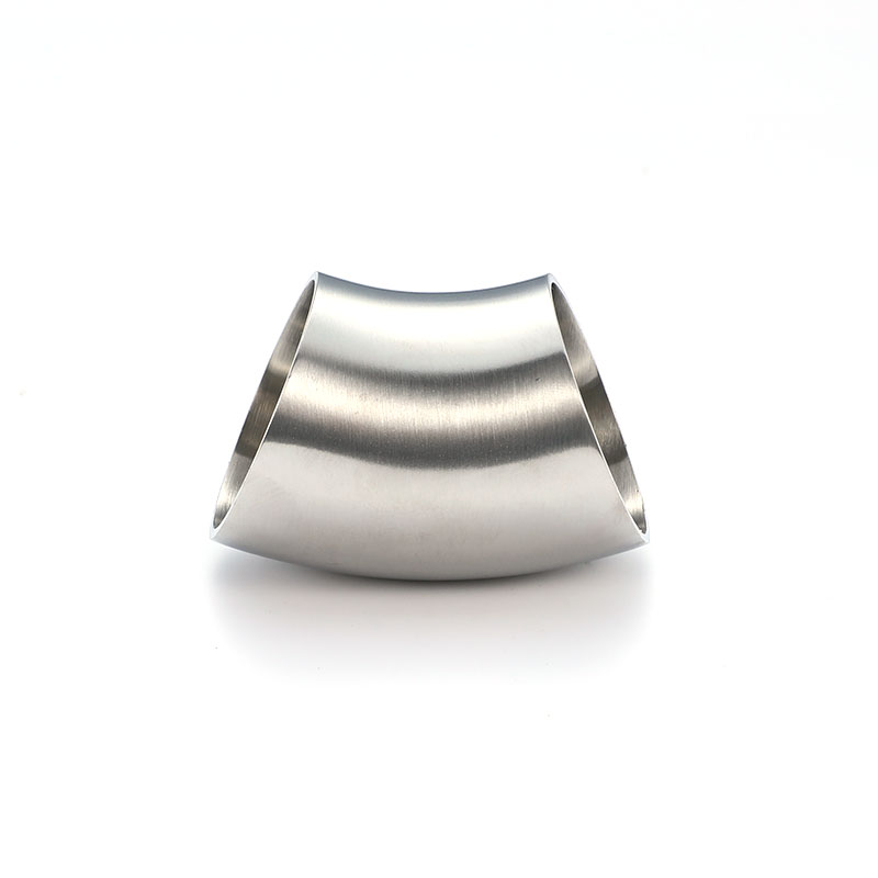 45° Welded Elbow DIN Sanitary Stainless Steel Pipe Fitting 45° Welded Elbow DIN Sanitary Stainless Steel Pipe Fitting