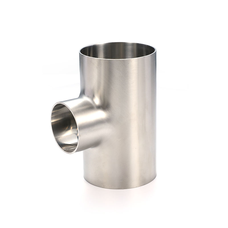 Short Welded Tee DIN Sanitary Stainless Steel Pipe Fitting Short Welded Tee DIN Sanitary Stainless Steel Pipe Fitting