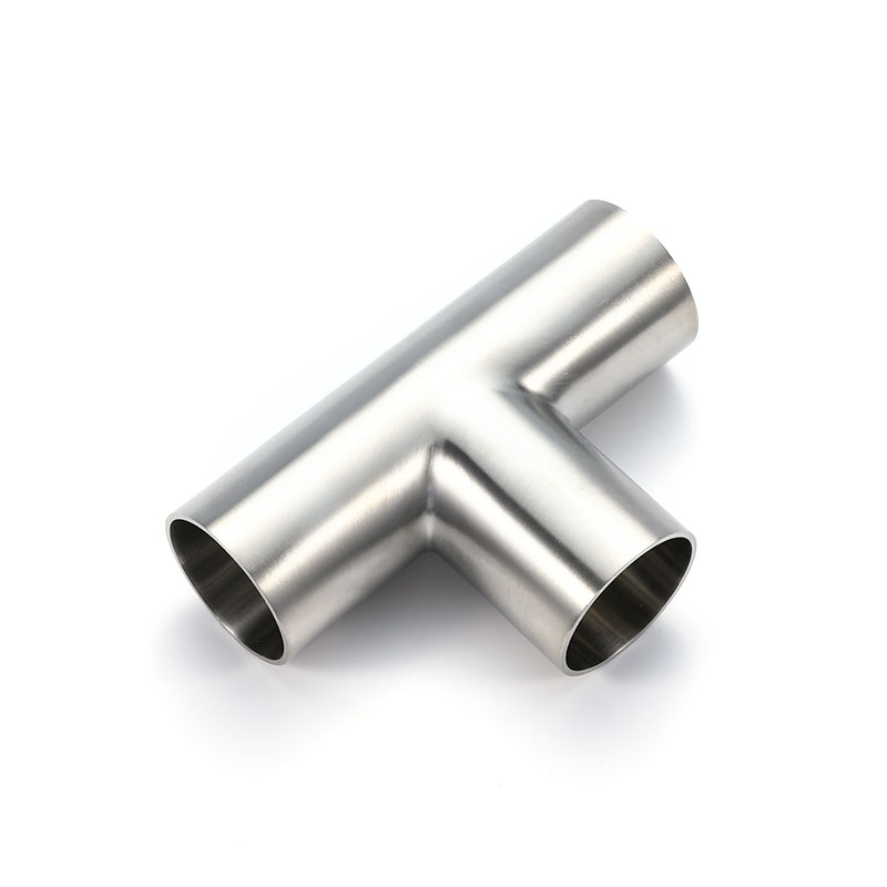 Equal Diameter Tee SMS Sanitary Stainless Steel Pipe Fitting