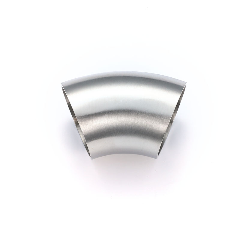45° Welded Elbow DIN Sanitary Stainless Steel Pipe Fitting 45° Welded Elbow DIN Sanitary Stainless Steel Pipe Fitting