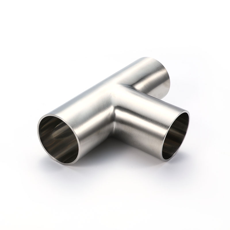Long Welded Tee 3A Sanitary Stainless Steel Pipe Fitting Long Welded Tee 3A Sanitary Stainless Steel Pipe Fitting