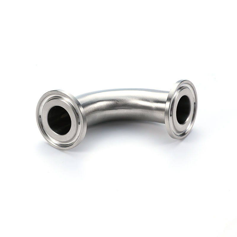 90° Clamp-Type Elbow 3A sanitary grade stainless steel pipe fitting 90° Clamp-Type Elbow 3A sanitary grade stainless steel pipe fitting