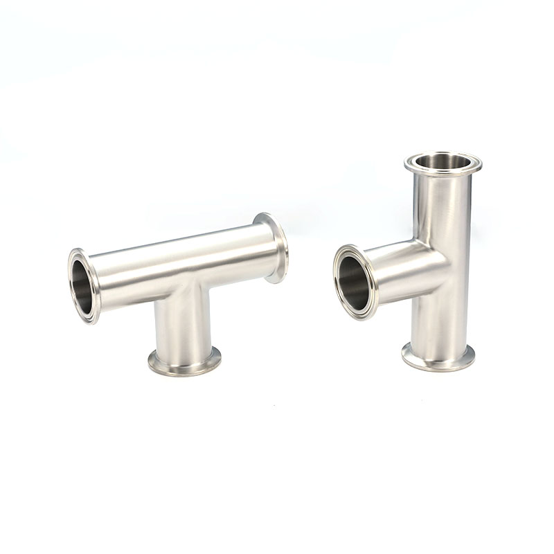 Clamp-Type Tee 3A Sanitary Stainless Steel Pipe Fitting