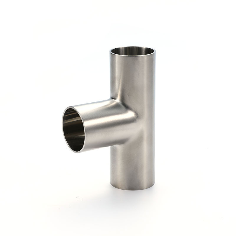 Long Welded Tee 3A Sanitary Stainless Steel Pipe Fitting Long Welded Tee 3A Sanitary Stainless Steel Pipe Fitting