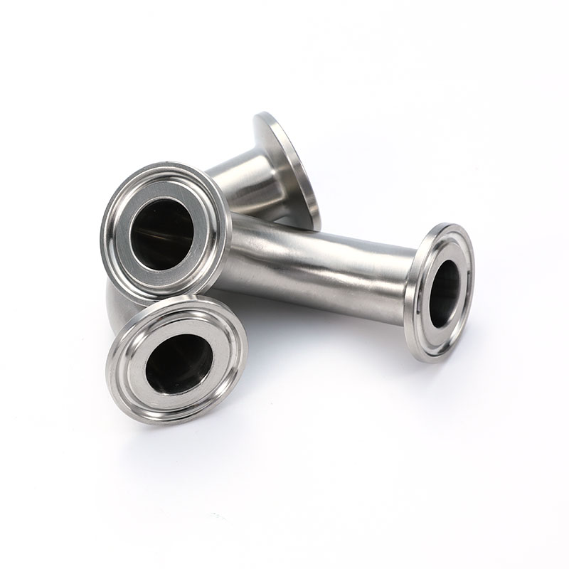 90° Clamp-Type Elbow ISO/IDF Sanitary Stainless Steel Pipe Fitting 90° Clamp-Type Elbow ISO/IDF Sanitary Stainless Steel Pipe Fitting