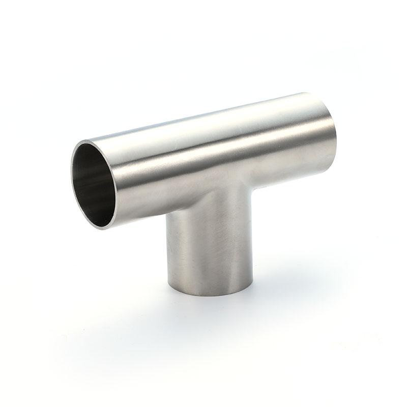 Long Welded Tee 3A Sanitary Stainless Steel Pipe Fitting Long Welded Tee 3A Sanitary Stainless Steel Pipe Fitting