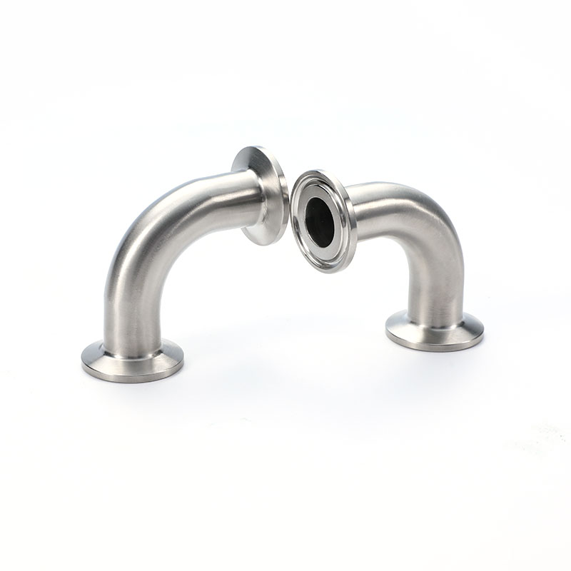 90° Clamp-Type Elbow 3A sanitary grade stainless steel pipe fitting 90° Clamp-Type Elbow 3A sanitary grade stainless steel pipe fitting