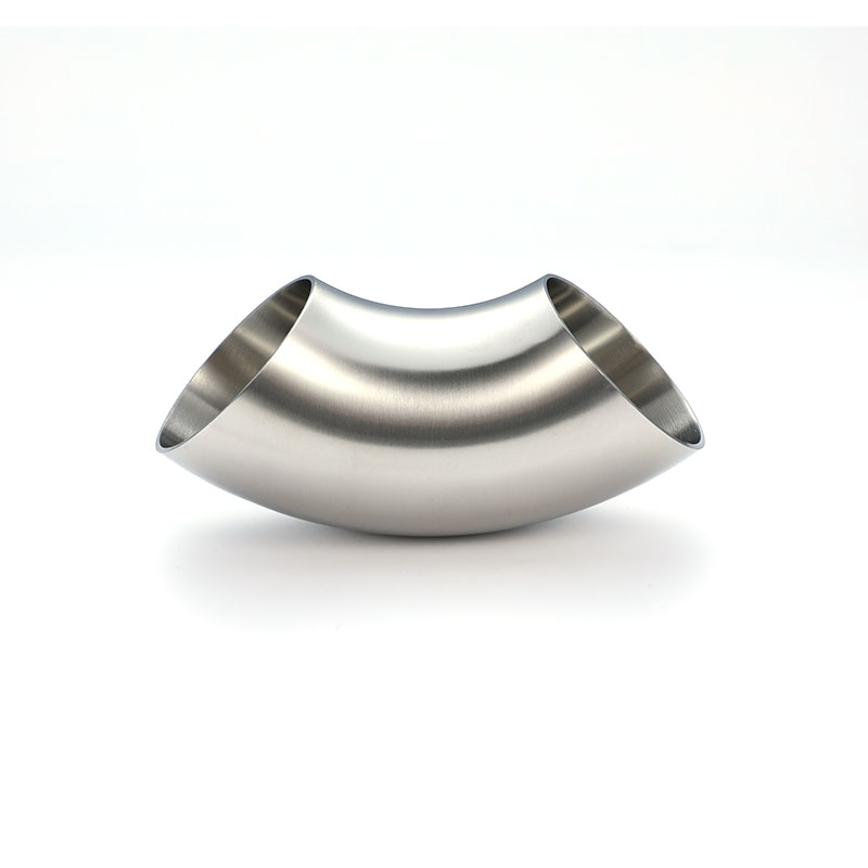 90° Welded Elbow 3A Sanitary Stainless Steel Pipe Fitting 90° Welded Elbow 3A Sanitary Stainless Steel Pipe Fitting
