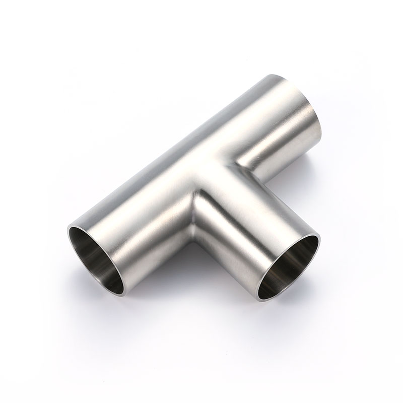 Long Welded Tee 3A Sanitary Stainless Steel Pipe Fitting