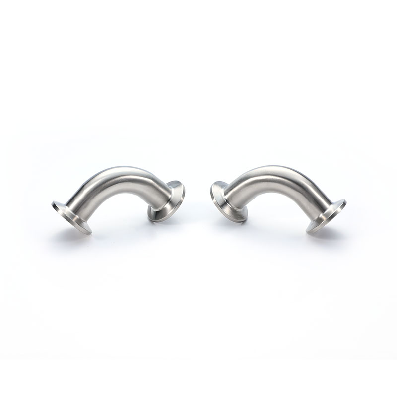 90° Clamp-Type Elbow ISO/IDF Sanitary Stainless Steel Pipe Fitting 90° Clamp-Type Elbow ISO/IDF Sanitary Stainless Steel Pipe Fitting