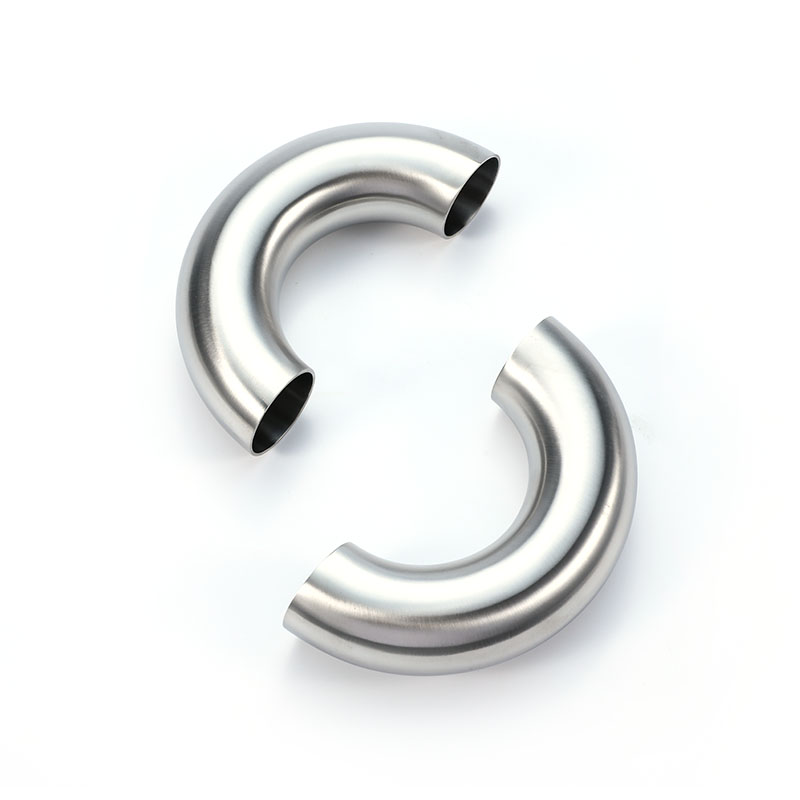 180° Welded Elbow 3A Sanitary Stainless Steel Pipe Fitting