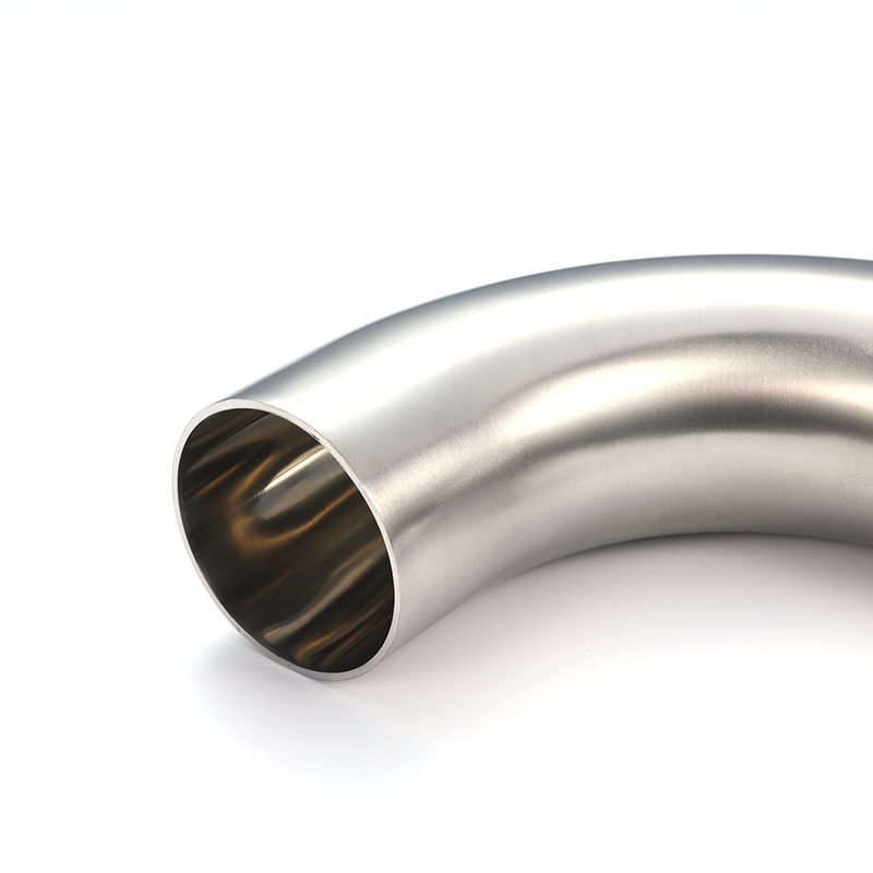 90° Long Welded Elbow BS Sanitary Stainless Steel Pipe Fitting 90° Long Welded Elbow BS Sanitary Stainless Steel Pipe Fitting
