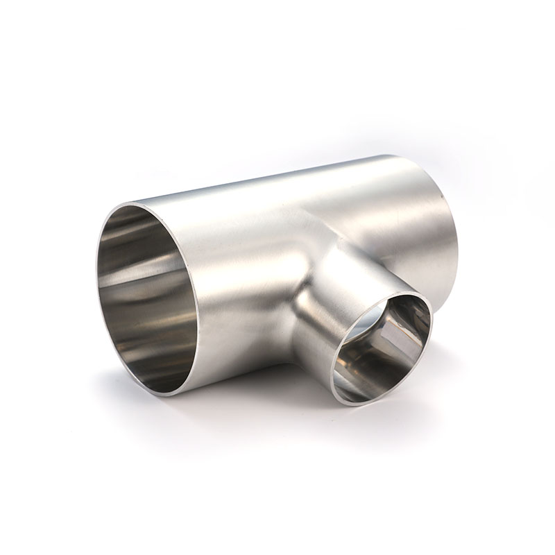 Welded Tee SA Sanitary Stainless Steel Pipe Fitting Welded Tee SA Sanitary Stainless Steel Pipe Fitting