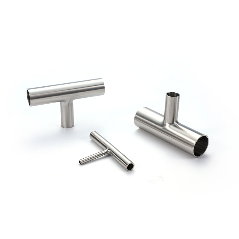Long Welded Tee BS Sanitary Stainless Steel Pipe Fitting
