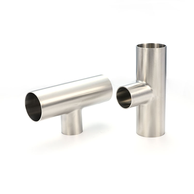 Long Welded Tee SA Sanitary Stainless Steel Pipe Fitting