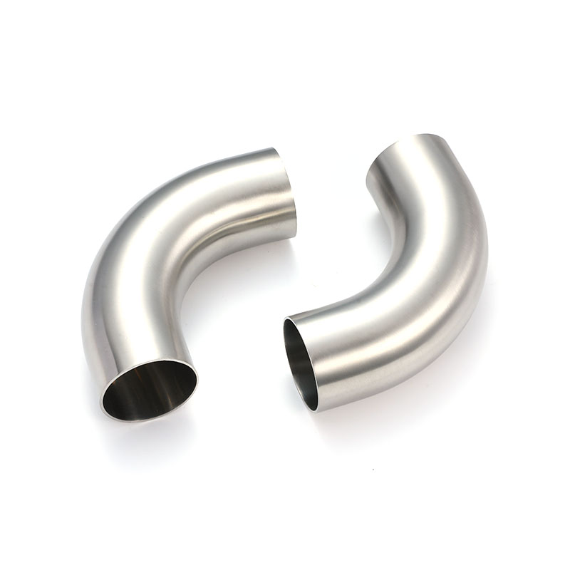 90° Long Welded Elbow BS Sanitary Stainless Steel Pipe Fitting