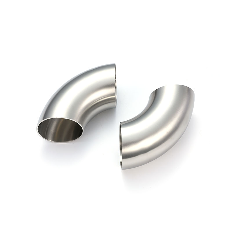 90° Welded Elbow BS Sanitary Stainless Steel Pipe Fitting
