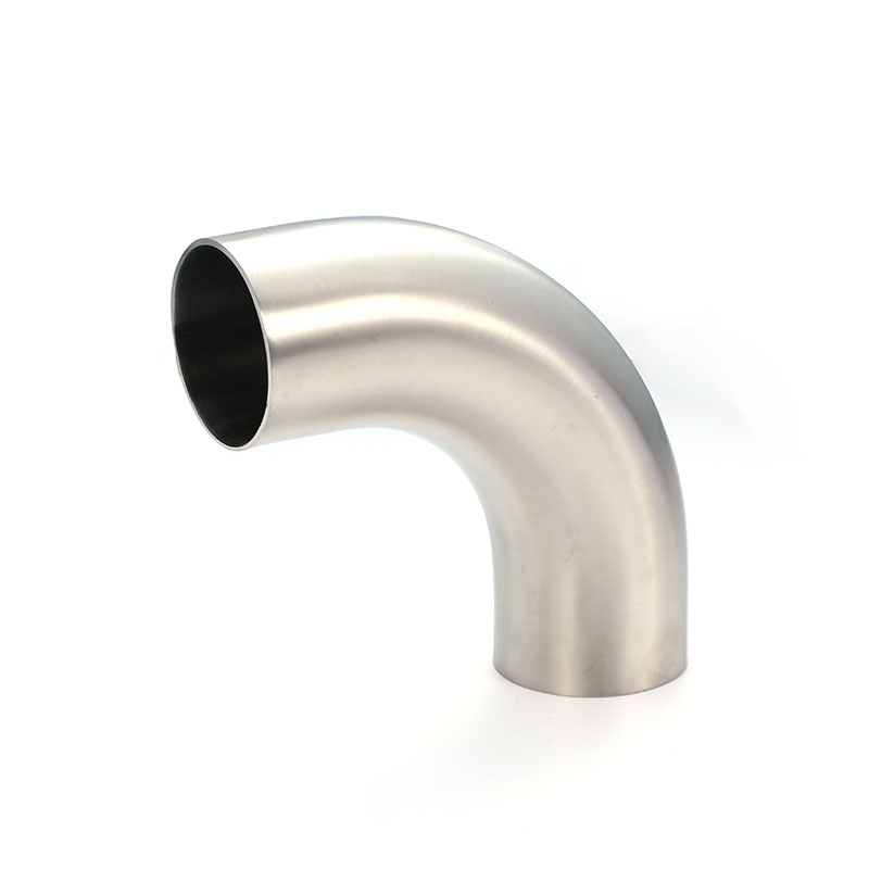 90° Long Welded Elbow BS Sanitary Stainless Steel Pipe Fitting 90° Long Welded Elbow BS Sanitary Stainless Steel Pipe Fitting