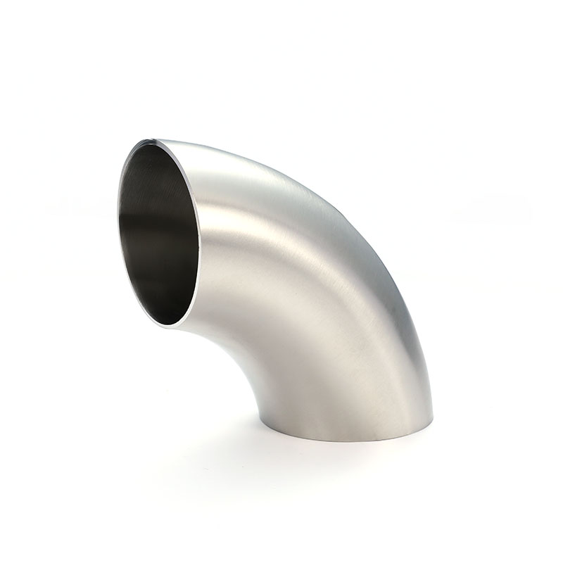 90° Welded Elbow BS Sanitary Stainless Steel Pipe Fitting 90° Welded Elbow BS Sanitary Stainless Steel Pipe Fitting