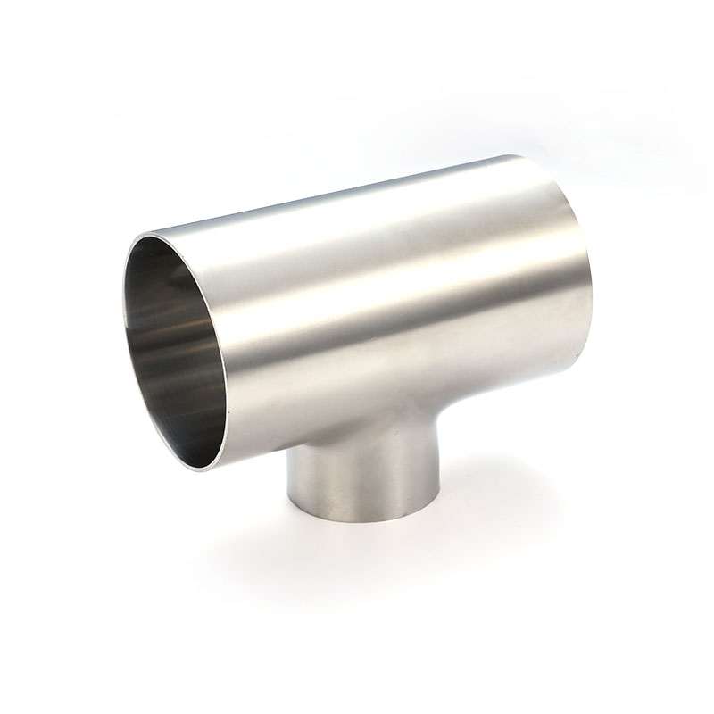 Welded Tee SA Sanitary Stainless Steel Pipe Fitting Welded Tee SA Sanitary Stainless Steel Pipe Fitting