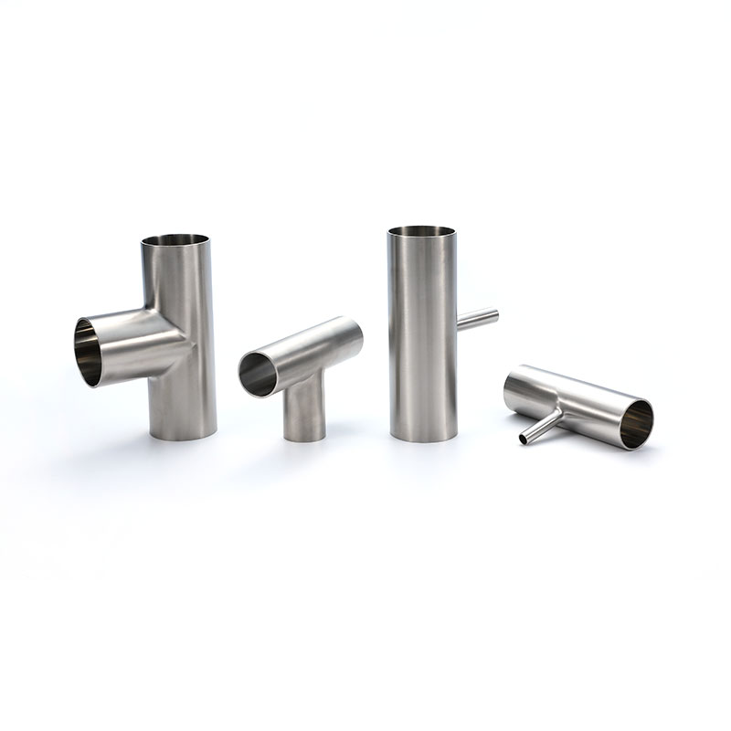 Long Welded Tee BS Sanitary Stainless Steel Pipe Fitting Long Welded Tee BS Sanitary Stainless Steel Pipe Fitting