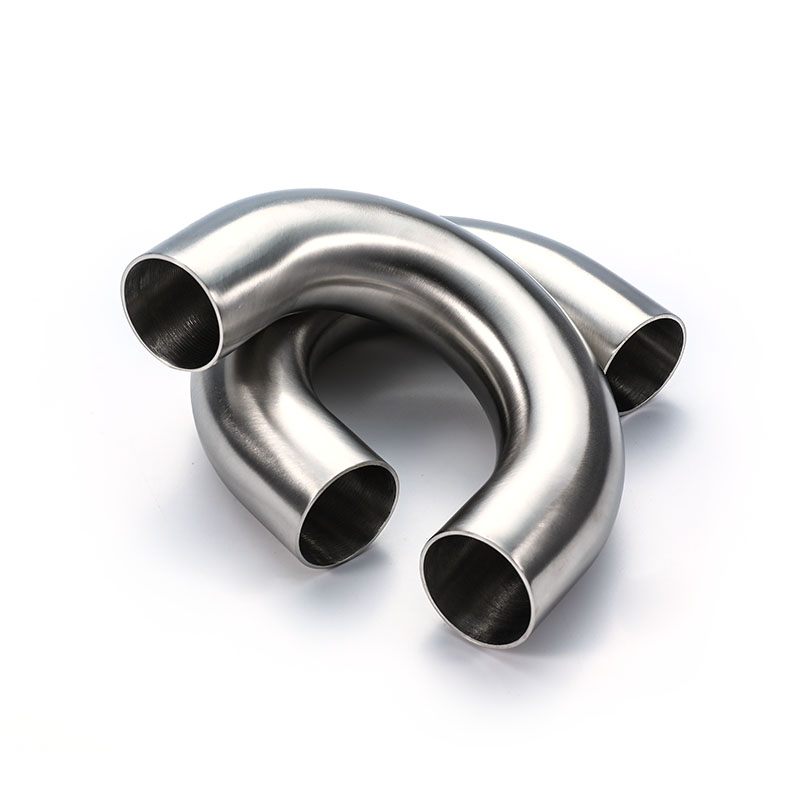 180° Welded Elbow BPE Sanitary Stainless Steel Pipe Fitting 180° Welded Elbow BPE Sanitary Stainless Steel Pipe Fitting