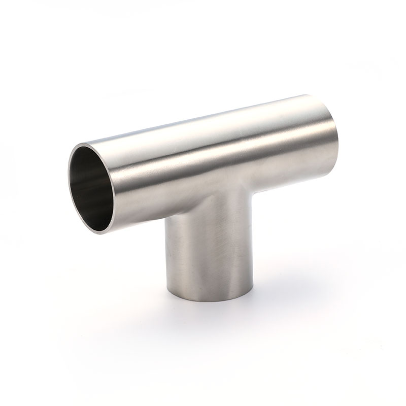Welded Tee JIS Sanitary Stainless Steel Pipe Fitting Welded Tee JIS Sanitary Stainless Steel Pipe Fitting