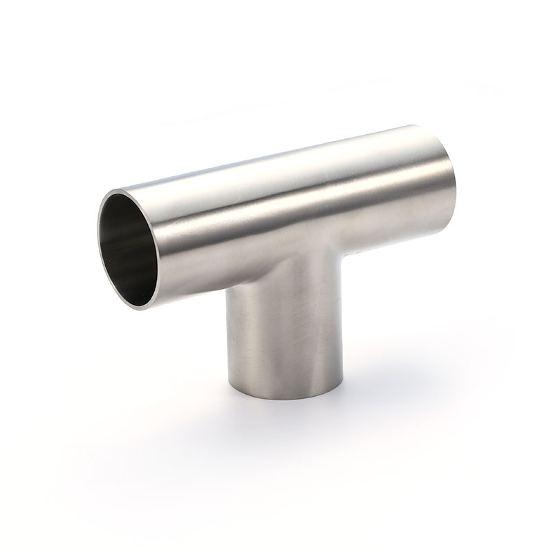 Welded Tee BPE Sanitary Stainless Steel Pipe Fitting Welded Tee BPE Sanitary Stainless Steel Pipe Fitting