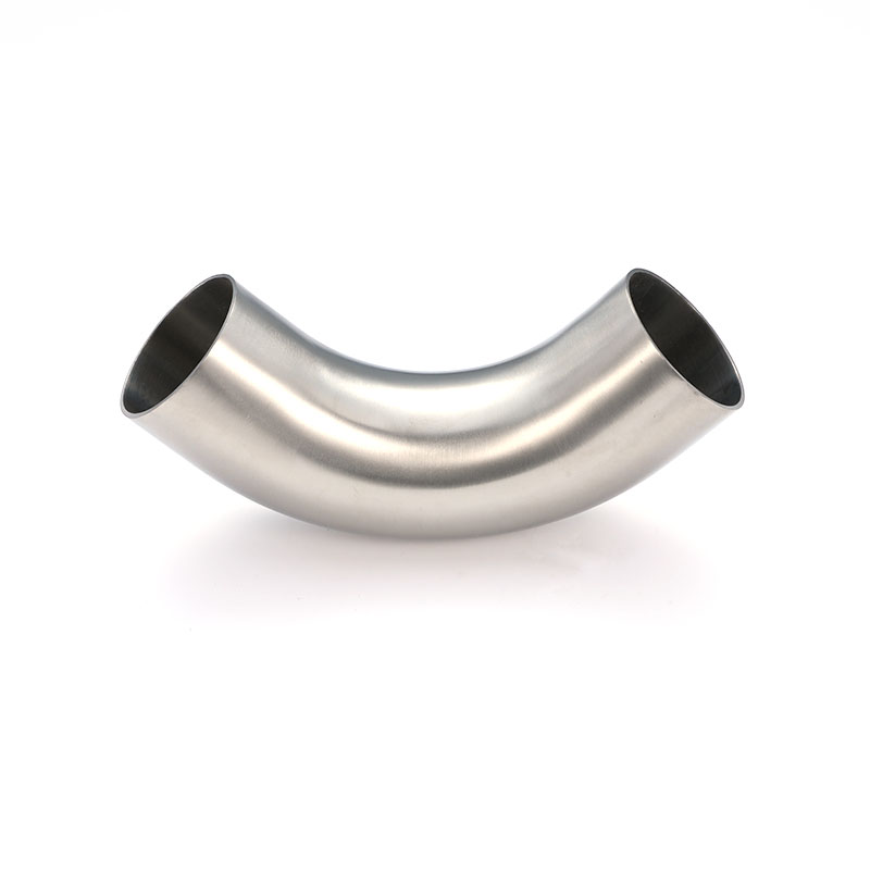 90° Long Welded Elbow BS Sanitary Stainless Steel Pipe Fitting 90° Long Welded Elbow BS Sanitary Stainless Steel Pipe Fitting