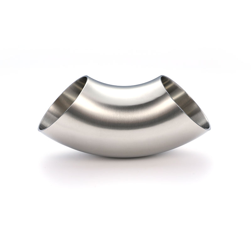 90° Welded Elbow BS Sanitary Stainless Steel Pipe Fitting 90° Welded Elbow BS Sanitary Stainless Steel Pipe Fitting