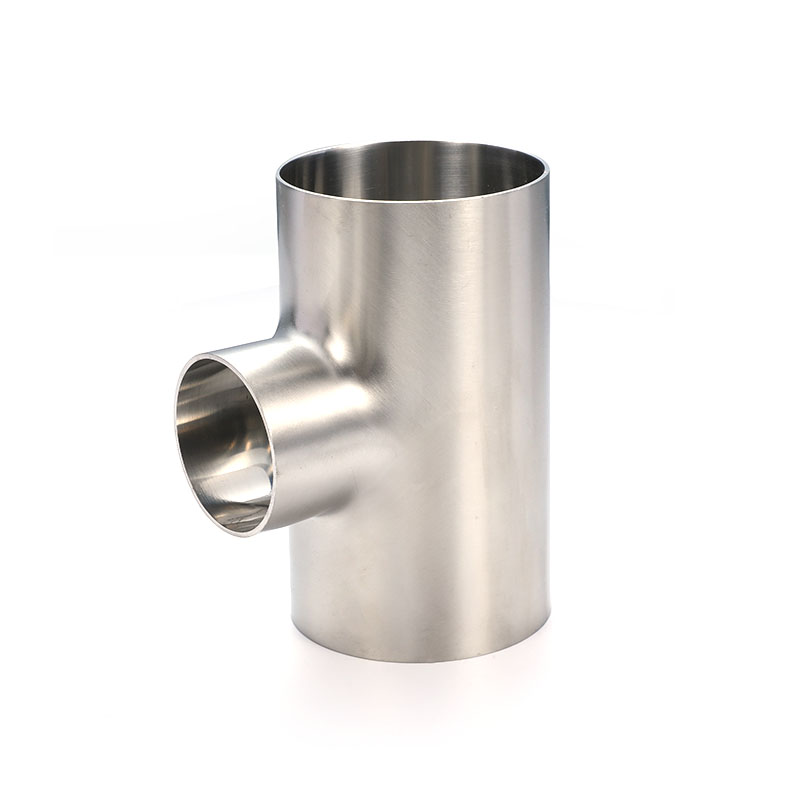 Welded Tee SA Sanitary Stainless Steel Pipe Fitting Welded Tee SA Sanitary Stainless Steel Pipe Fitting