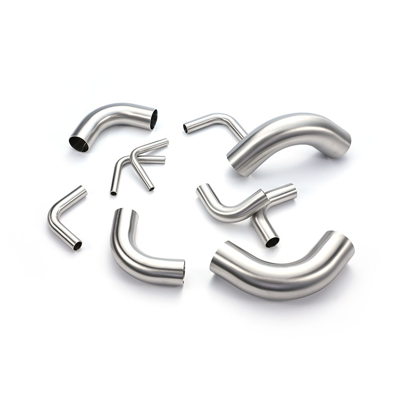 90° Welded Elbow BPE Sanitary Stainless Steel Pipe Fitting 90° Welded Elbow BPE Sanitary Stainless Steel Pipe Fitting