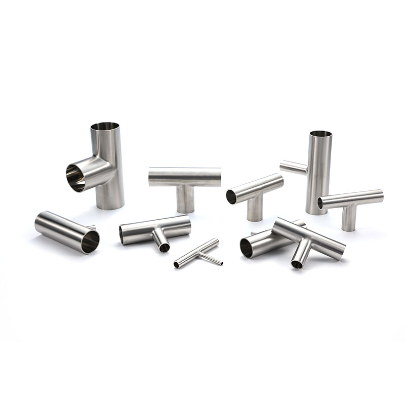 Long Welded Tee BS Sanitary Stainless Steel Pipe Fitting Long Welded Tee BS Sanitary Stainless Steel Pipe Fitting