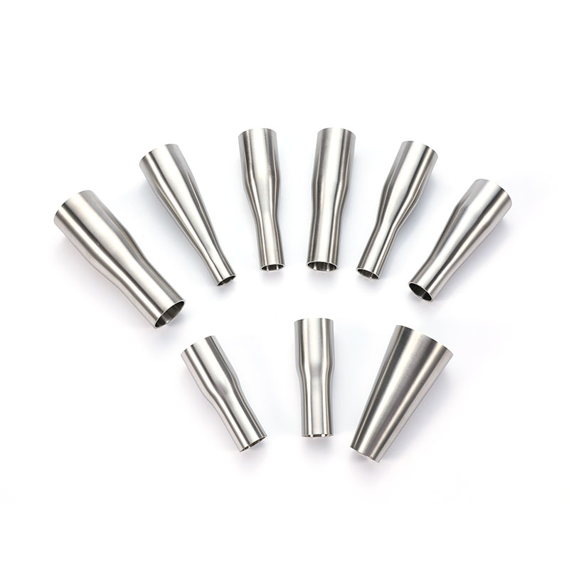 Welded Reducer BPE Sanitary Stainless Steel Pipe Fitting Welded Reducer BPE Sanitary Stainless Steel Pipe Fitting