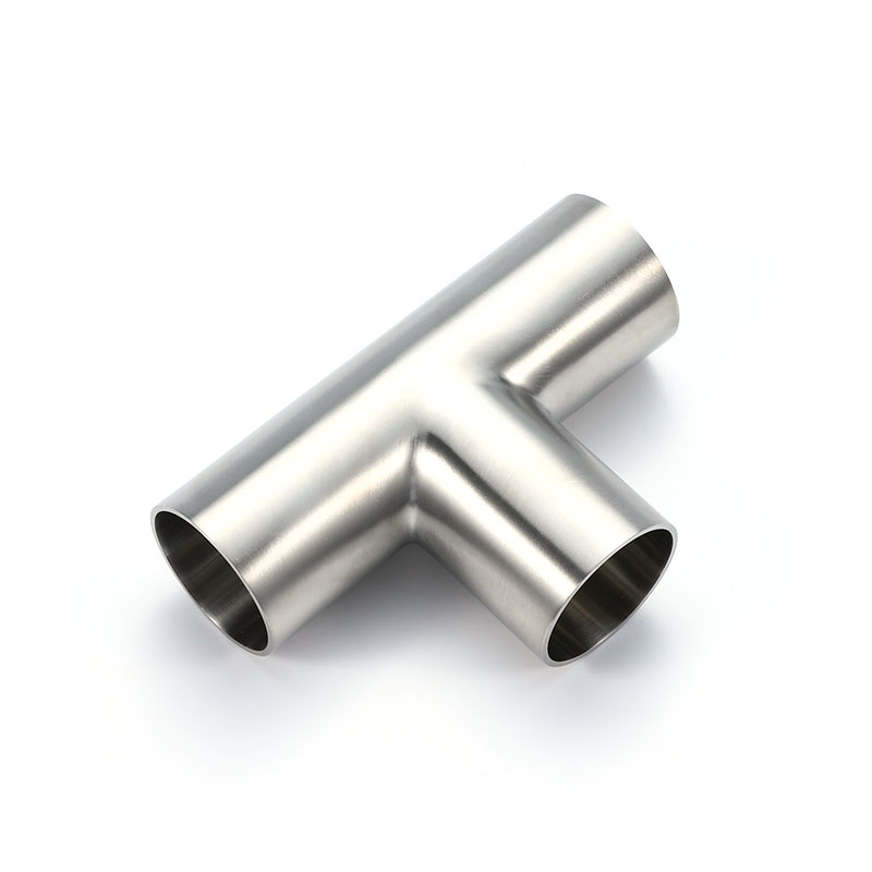 Welded Tee JIS Sanitary Stainless Steel Pipe Fitting