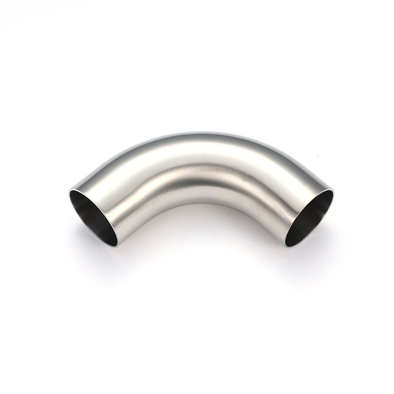 90° Long Welded Elbow BS Sanitary Stainless Steel Pipe Fitting 90° Long Welded Elbow BS Sanitary Stainless Steel Pipe Fitting