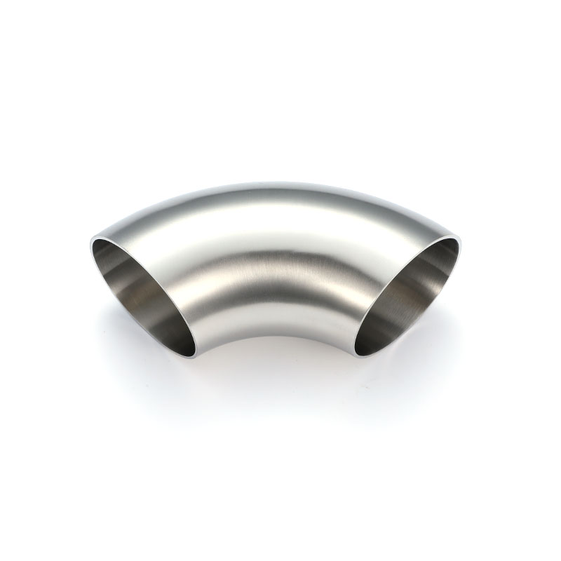 90° Welded Elbow BS Sanitary Stainless Steel Pipe Fitting 90° Welded Elbow BS Sanitary Stainless Steel Pipe Fitting