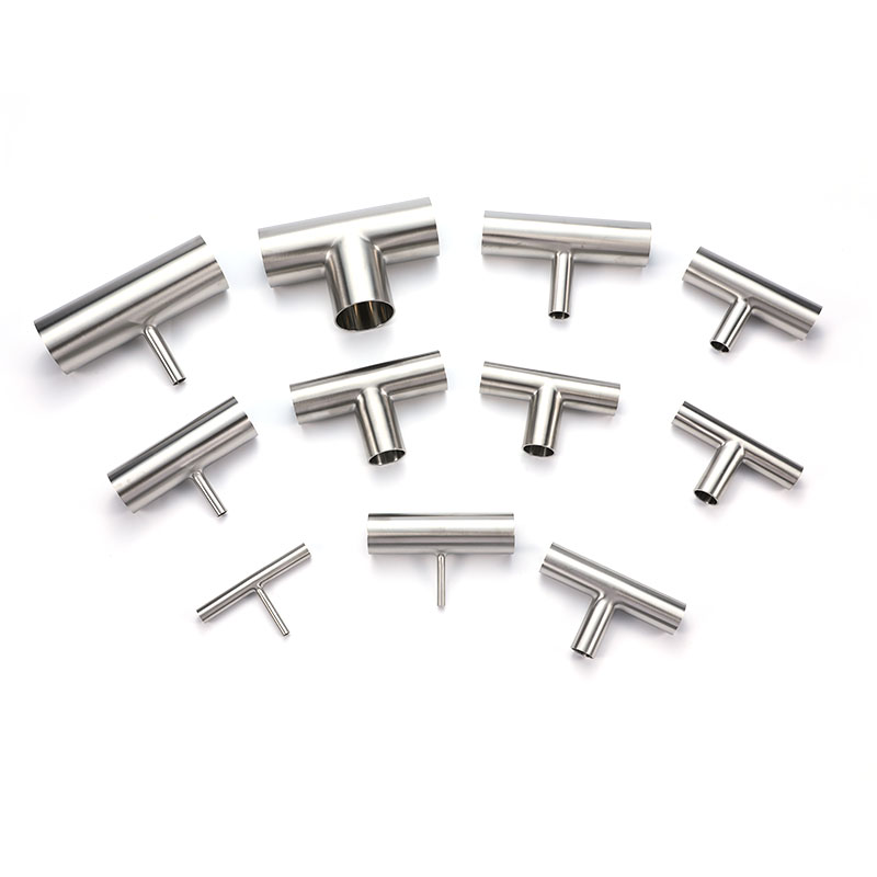 Long Welded Tee BS Sanitary Stainless Steel Pipe Fitting Long Welded Tee BS Sanitary Stainless Steel Pipe Fitting