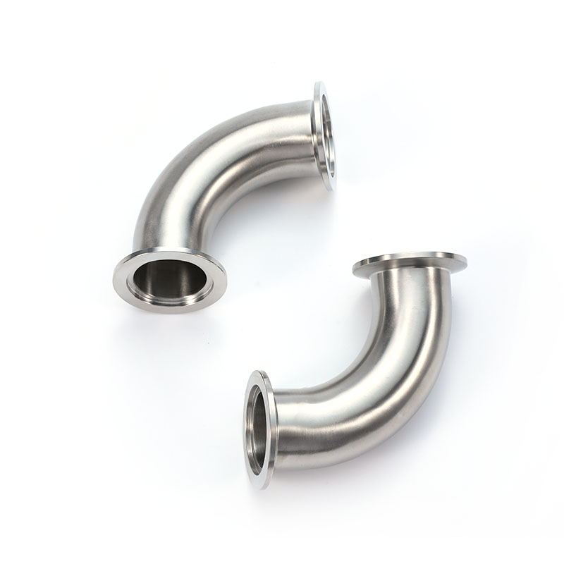 Clamp-Type Elbows BS Sanitary Stainless Steel Pipe Fitting